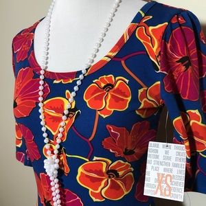 LuLaRoe Tropical print XS Nicole